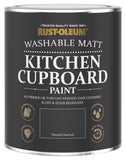 Rust-Oleum Kitchen Cupboard Matt Paint Charcoal 750ml, imported from the UK
