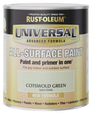 Rust-Oleum Universal All-Surface Satin Paint Green 750ml, imported from the UK
