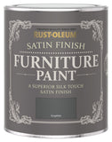 Rust-Oleum furniture satin paint graphite 750ml, imported from the UK
