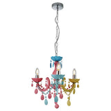 Glow multicoloured kids chandelier H118 D46cm, UK version