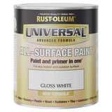 Rust-Oleum white gloss paint 750ml - British product