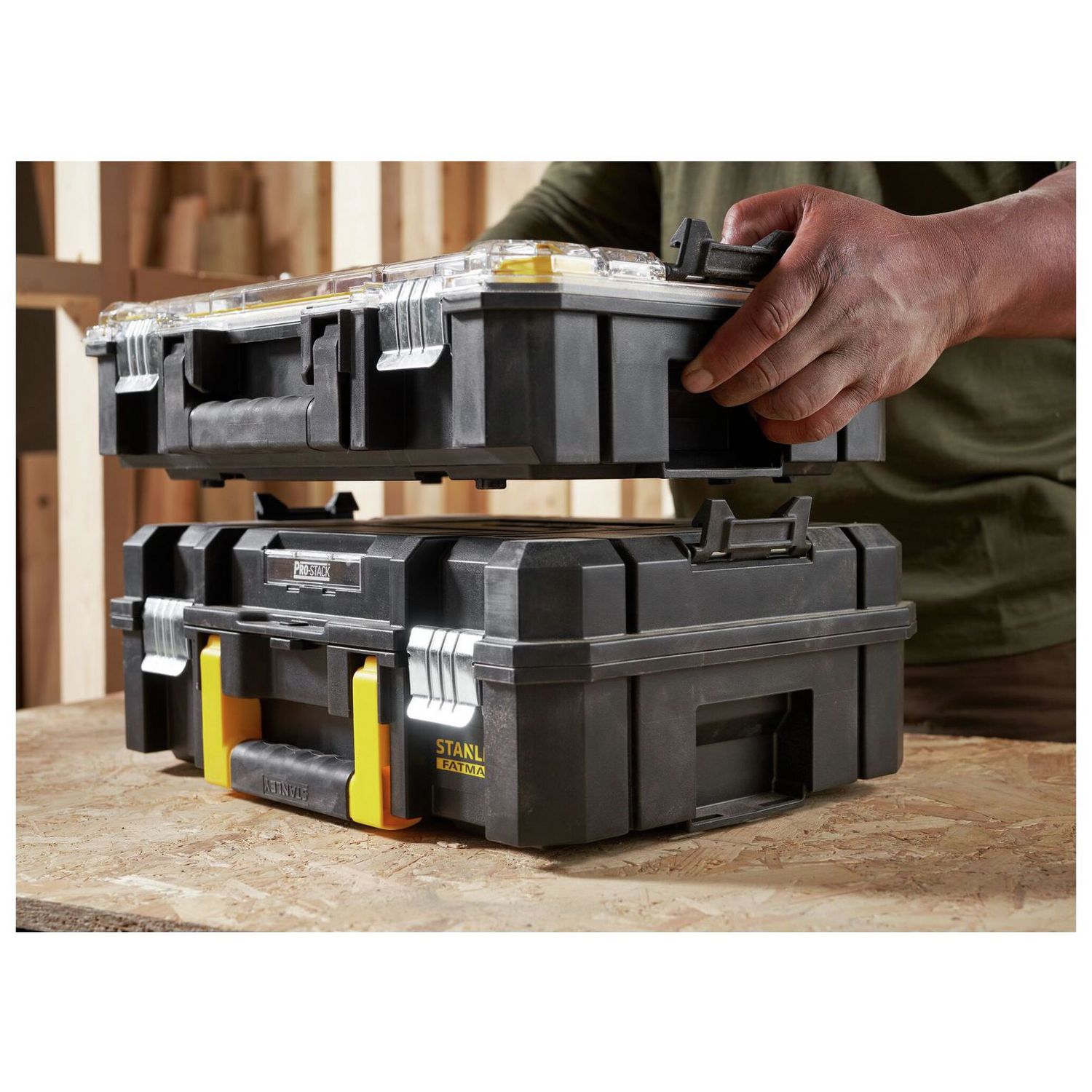 Stanley Fatmax 10 Cup Storage Organiser 17 inch (British brand)