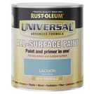 Rust-Oleum all-surface satin paint Lagoon 750ml, imported from the UK
