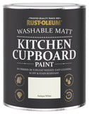 Rust-Oleum Kitchen Cupboard Paint Antique White 750ml, imported from the UK