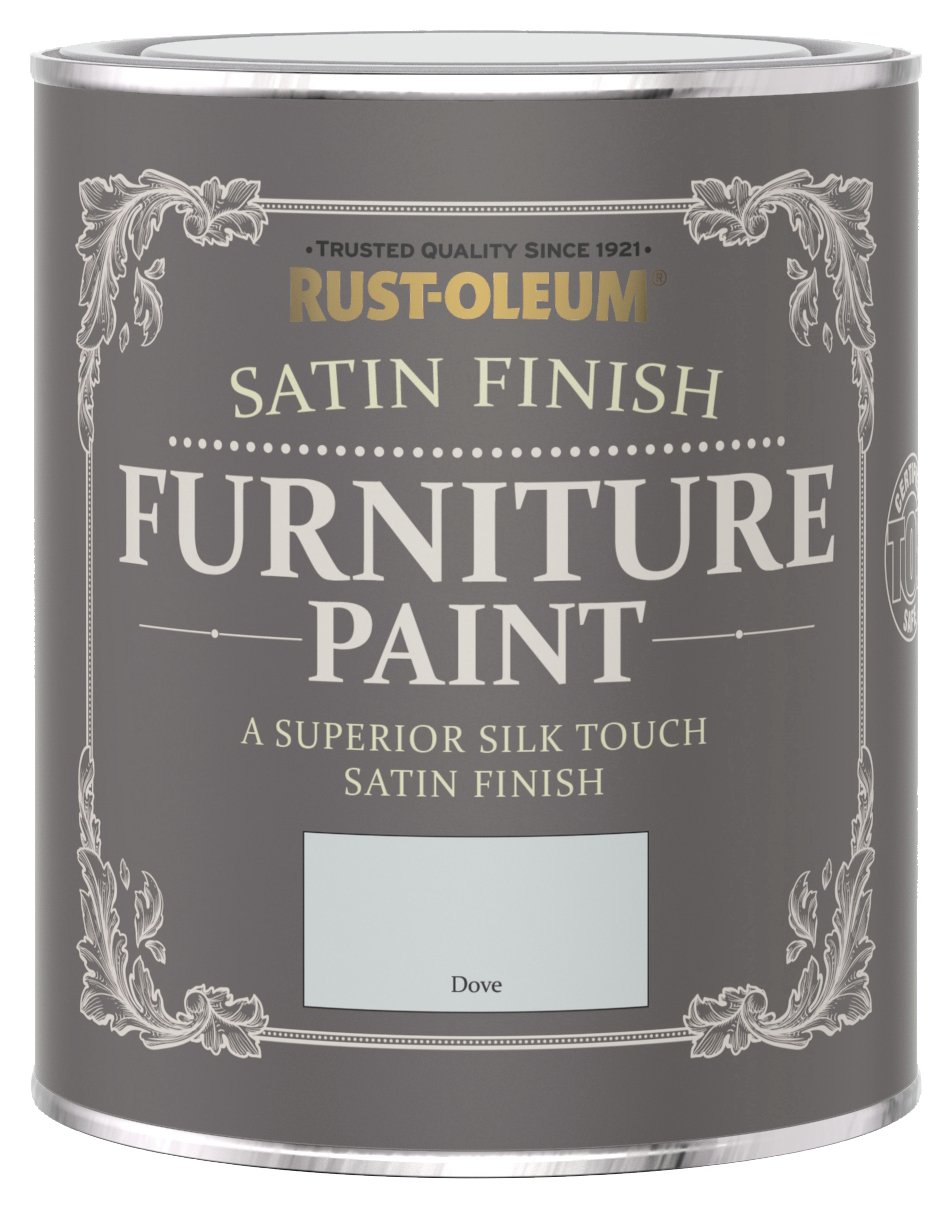 Rust-Oleum Furniture Satin Paint 750ml - Dove