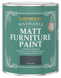 Rust-Oleum furniture paint in evening blue 750ml, imported from the UK
