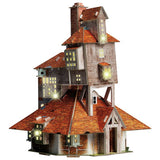 Harry Potter Weasley Burrow building kit 28cm, imported from the UK