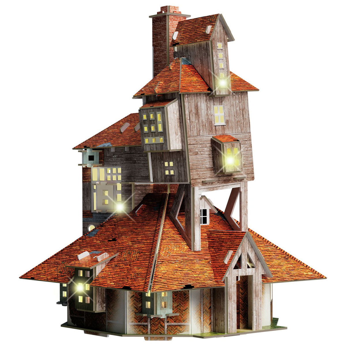 Harry Potter Weasley Burrow building kit 28cm, imported from the UK