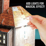 Harry Potter Weasley Burrow building kit 28cm, imported from the UK