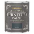 Rust-Oleum furniture satin paint Evening Blue 750ml, imported from the UK