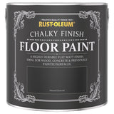 Rust-Oleum chalky floor paint Natural Charcoal 2.5L, imported from the UK