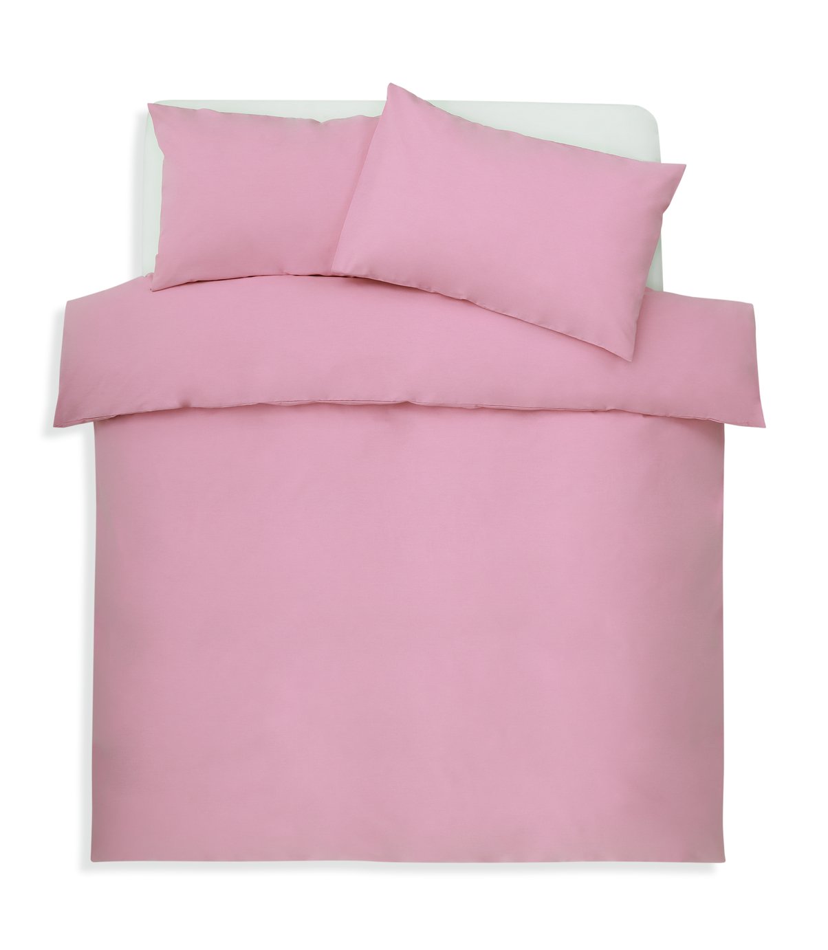 Habitat pink polycotton double bedding set, UK version