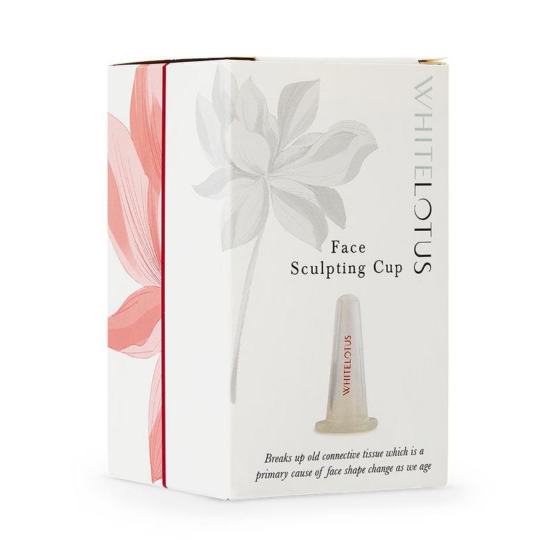 White Lotus Beauty face sculpting cup silicone tool (British brand)