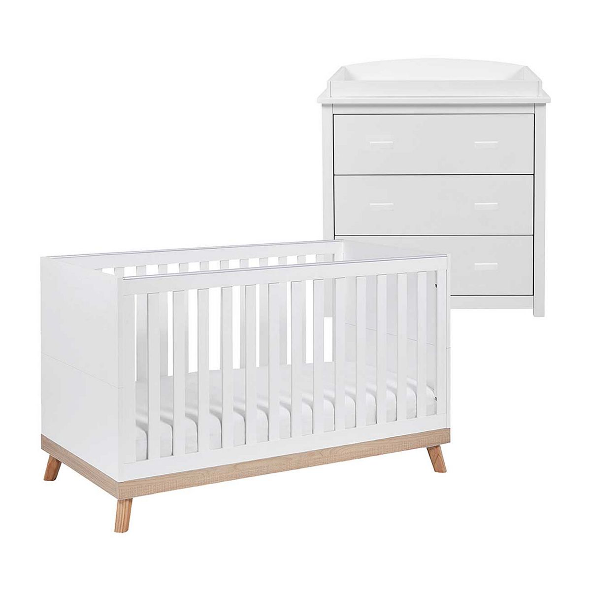 Babymore Mona 2 Piece Room Set - White GOODS Boots   