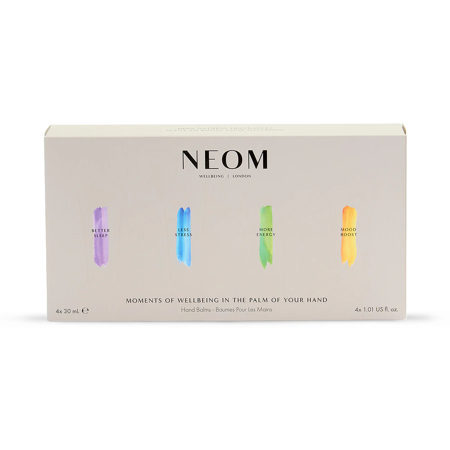 NEOM hand balm collection 4 x 30ml tubes, UK version