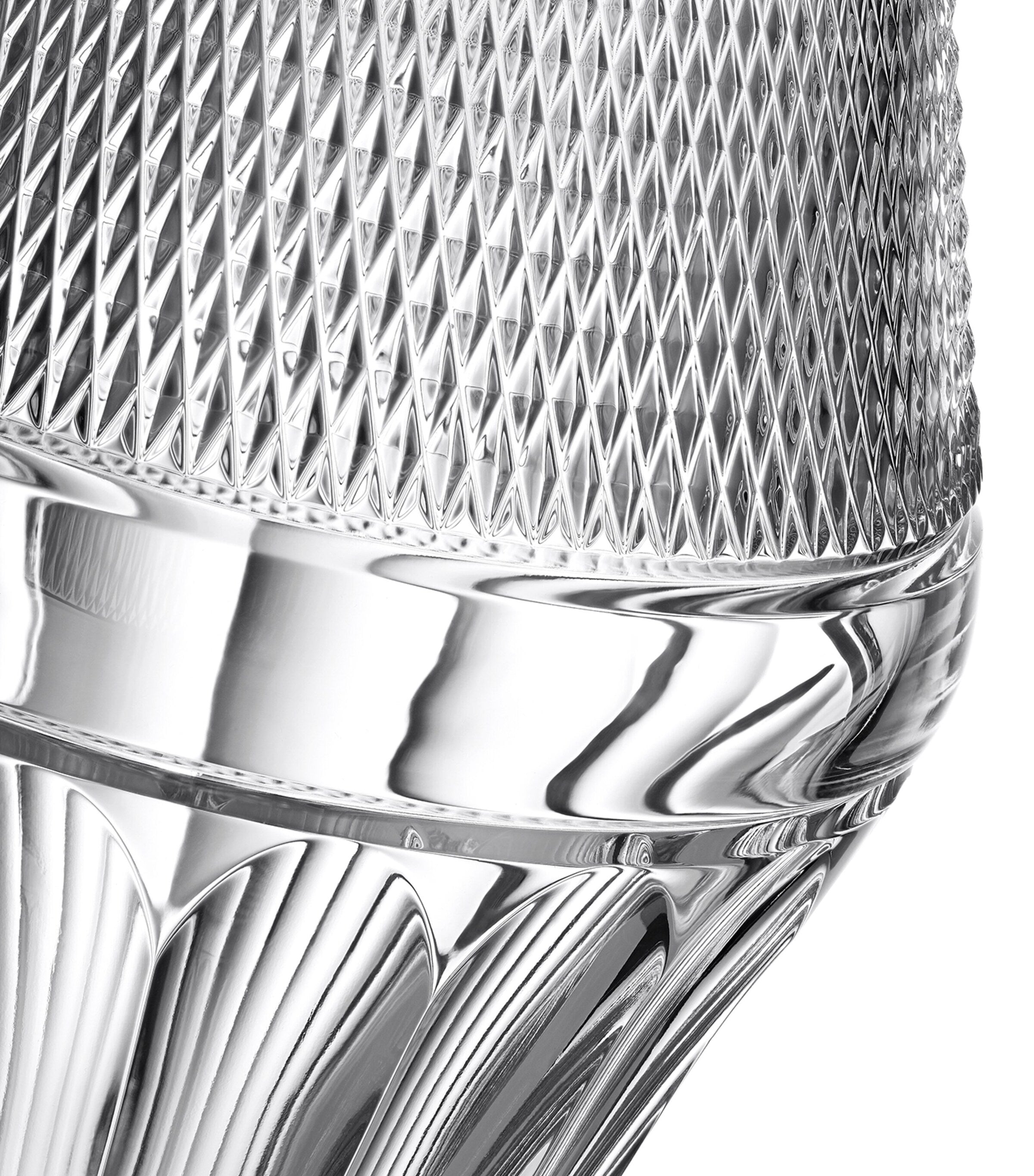 Waterford Copper Coast crystal vase (British brand)