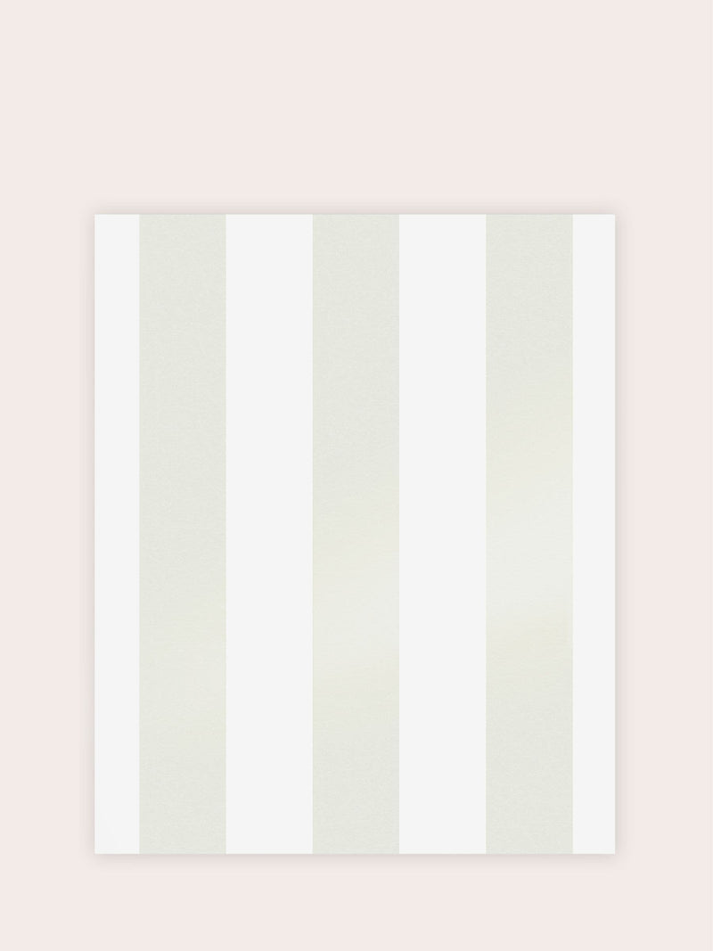 Laura Ashley pearlescent stripe wallpaper sample A4, UK version