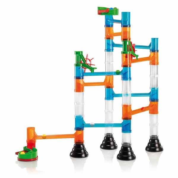Quercetti Migoga transparent marble run, UK version