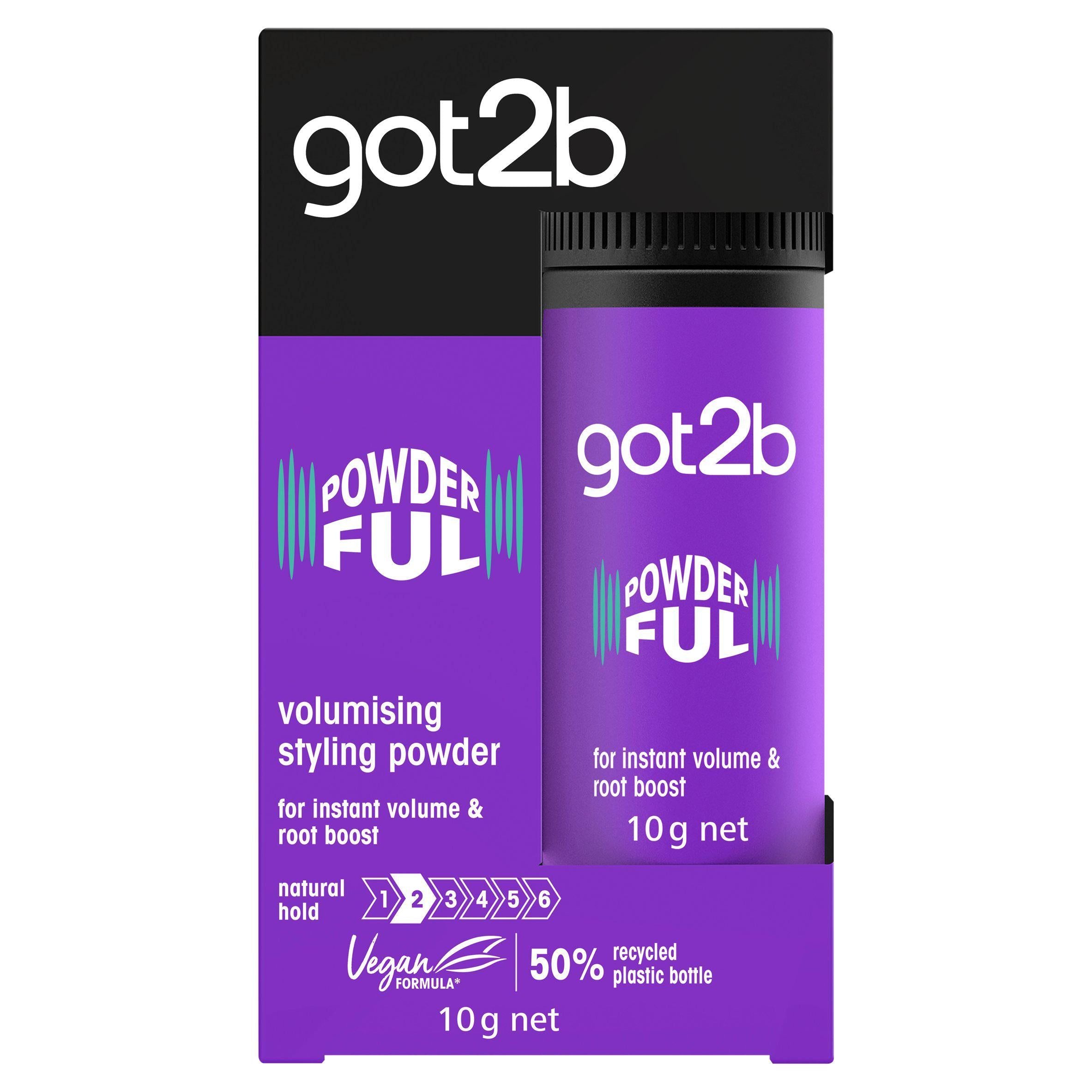 Schwarzkopf got2b Powder'ful Volumizing Styling Powder 10g styling & hairspray Sainsburys   