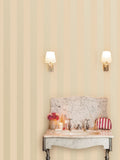 Laura Ashley Silver Lille Pearlescent Stripe A4 Wallpaper Sample