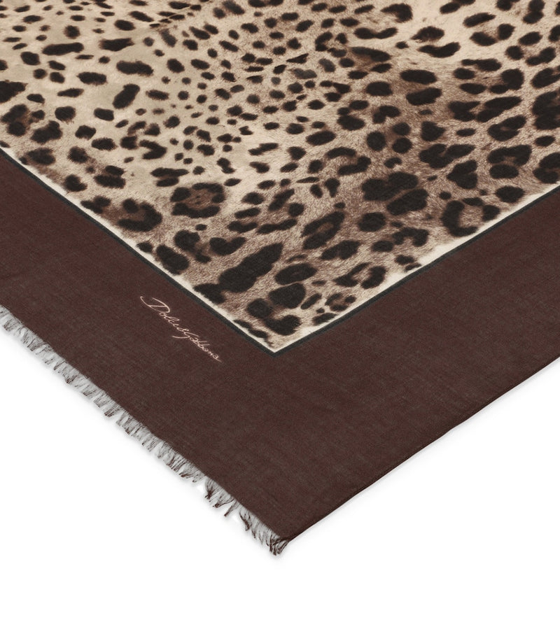 Dolce&Gabbana leopard print stole (British brand)
