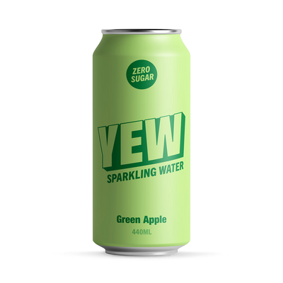 Holland & Barrett YEW Crisp Apple Sparkling Water 440ml- Buy online at McGrocer