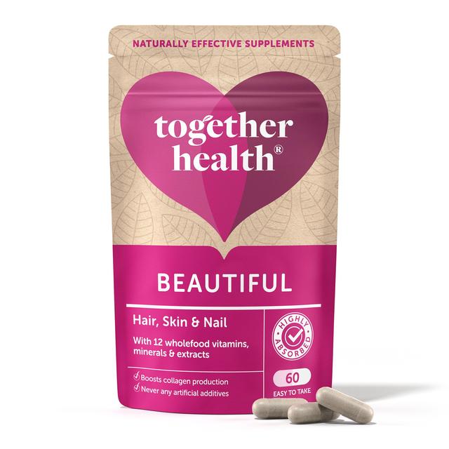 Together Beautiful Hair Skin & Nail Daily Capsules    60 per pack GOODS M&S   