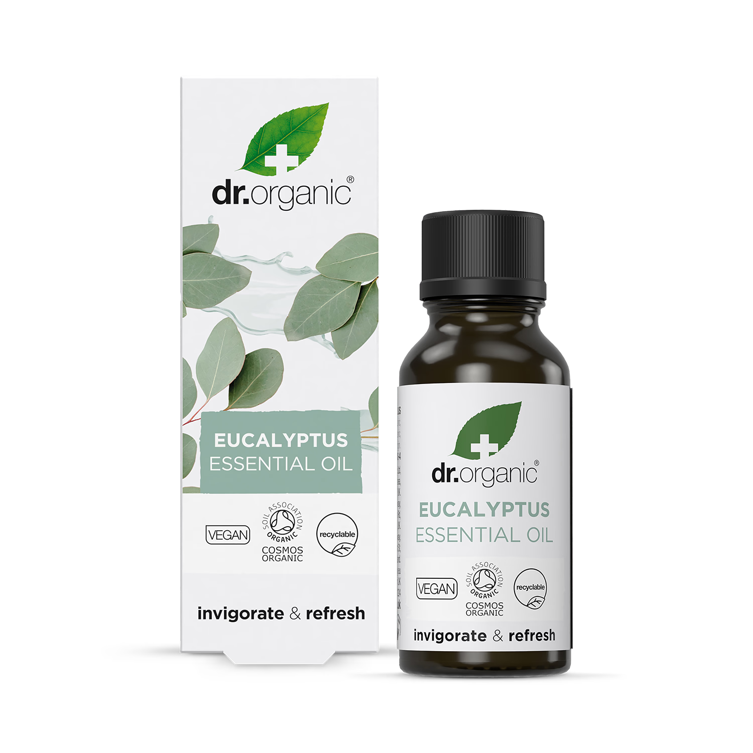 Dr Organic Eucalyptus Essential Oil Pure 10ml - British product