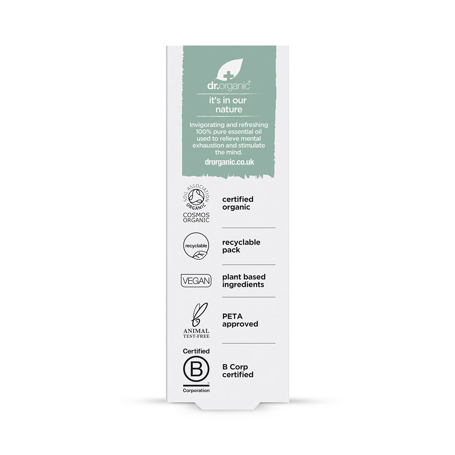 Dr Organic Eucalyptus Essential Oil Pure 10ml - British product
