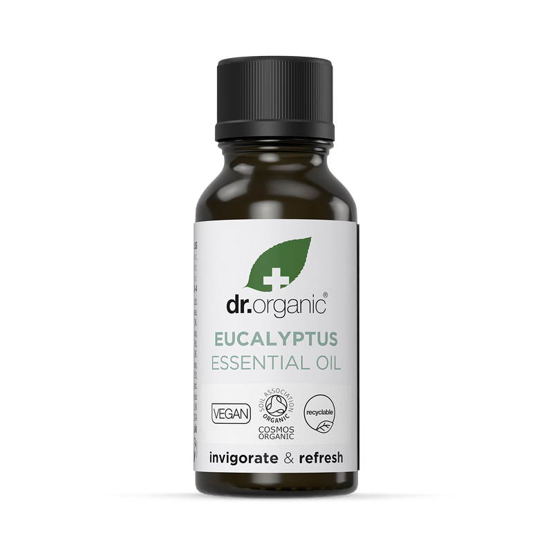 Dr Organic Eucalyptus Essential Oil Pure 10ml - British product