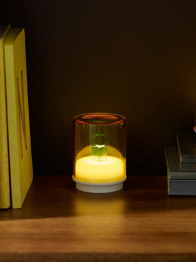 Indigo Owl Pink Small Gem Wireless Table Lamp