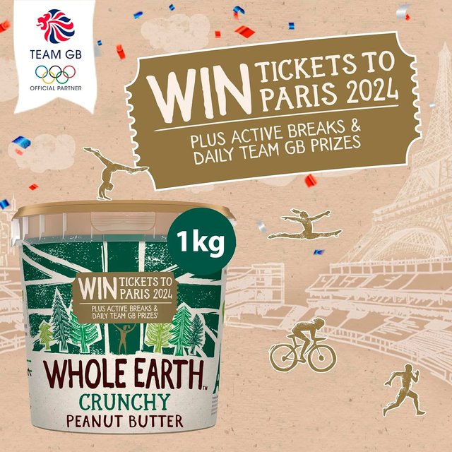 Whole Earth Crunchy Peanut Butter   1kg GOODS M&S   