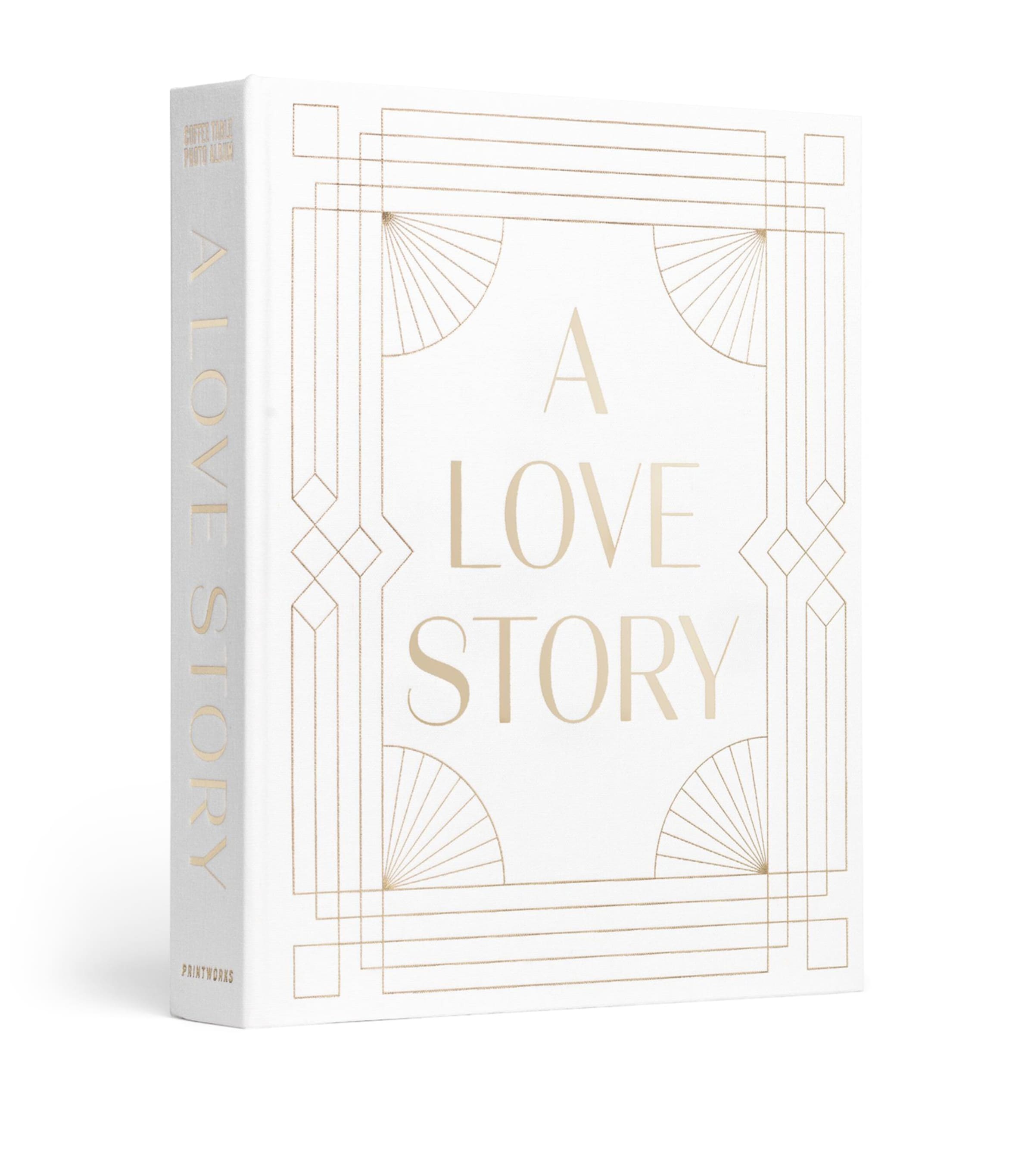 Printworks A Love Story wedding photo album, imported from the UK