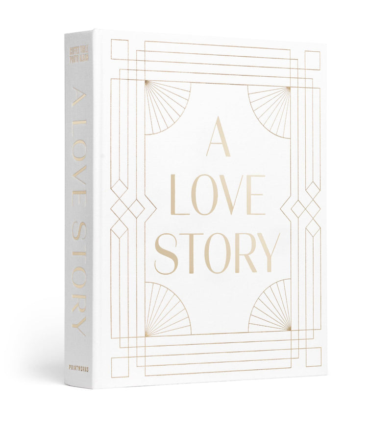 Printworks A Love Story wedding photo album, imported from the UK