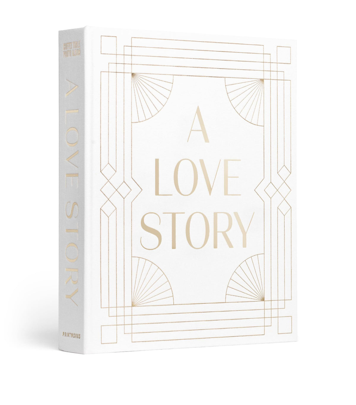 Printworks A Love Story wedding photo album, imported from the UK