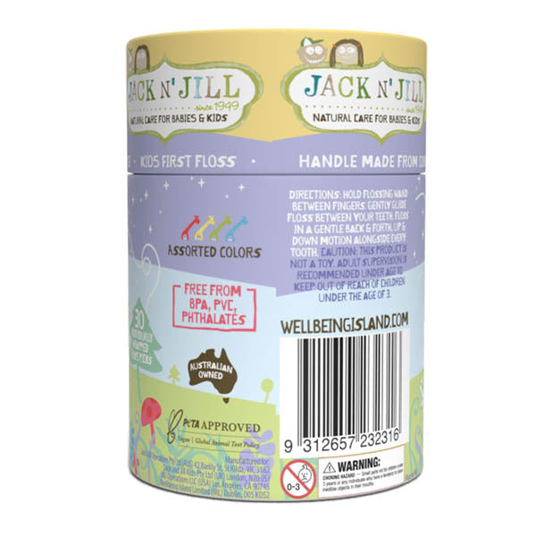 Jack N' Jill Fairy Floss Picks Biodegradable - 30pcs GOODS Superdrug   