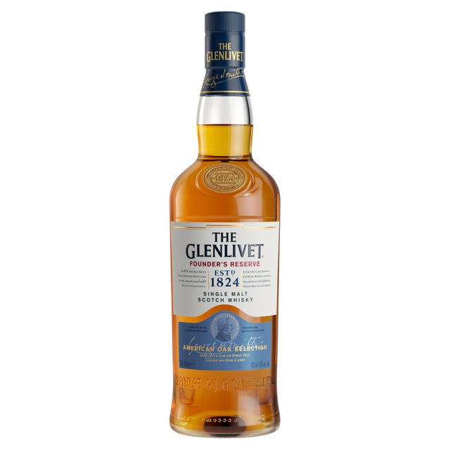 The Glenlivet Founder's Reserve Single Malt Scotch Whisky   70cl GOODS M&S   