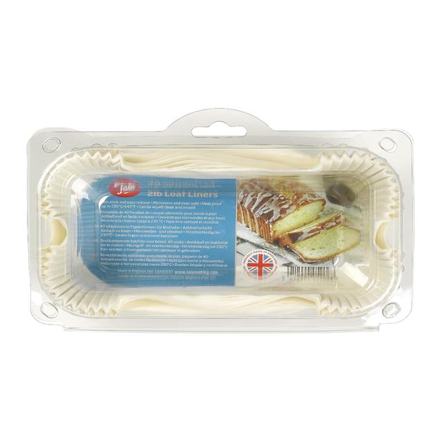 Tala 30 Non-stick Loaf Baking Tin Liners 2lb    40 per pack GOODS M&S   