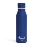 Harrods logo water bottle with navy design 450ml, UK version