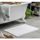 Home Essentials bobble bath mat white 80x50cm, UK version