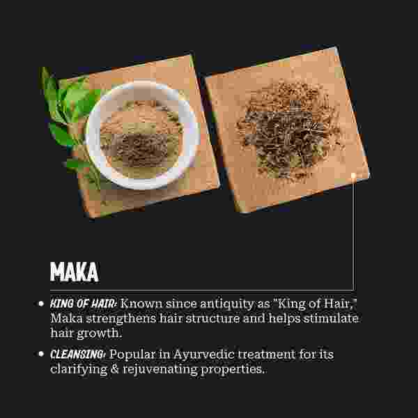 AyurVita Maka Scalp Scrub Cleanser 250g - British product