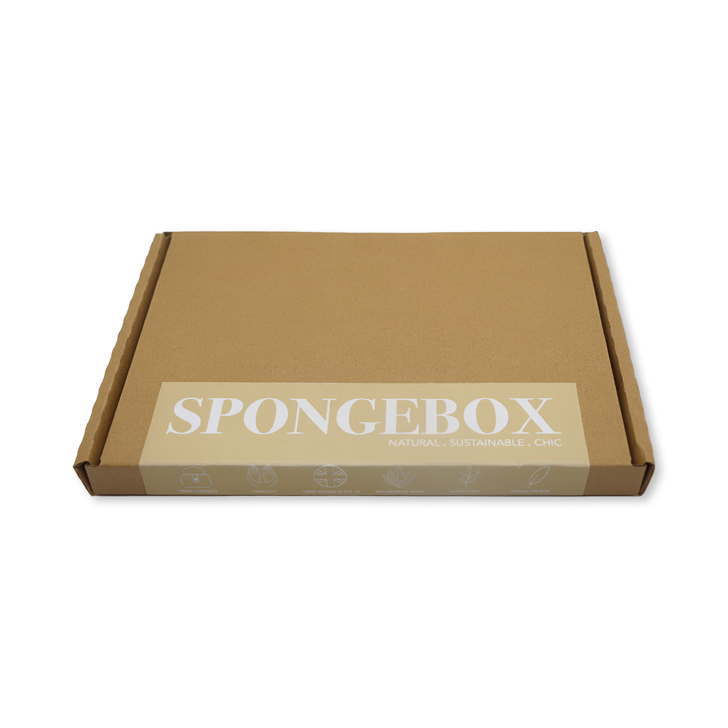 SpongeBox PureSilk baby bath sponge 4-4.5 inches - British product