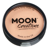 Moon Creations face paint cake pots peach, imported from the UK