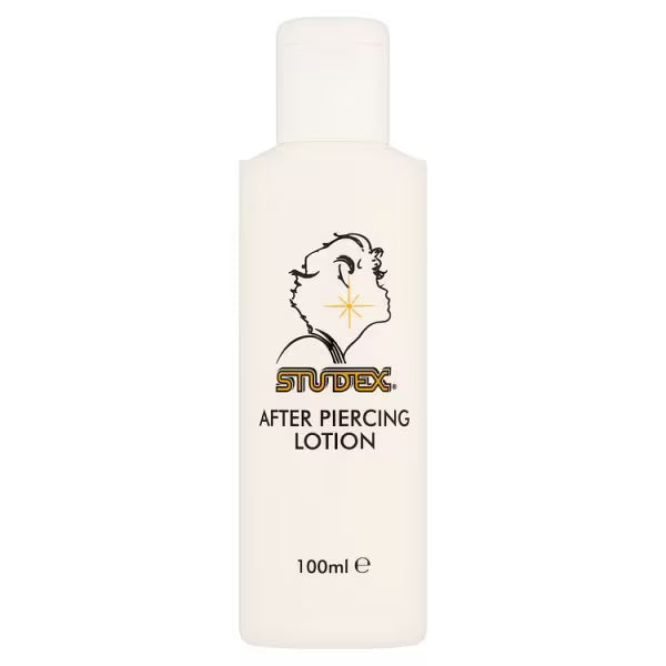 Studex After Piercing Lotion 100ml plastic bottle (British brand)