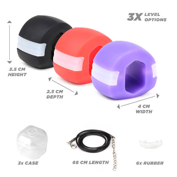 Phoenix Fitness jaw training set - British product