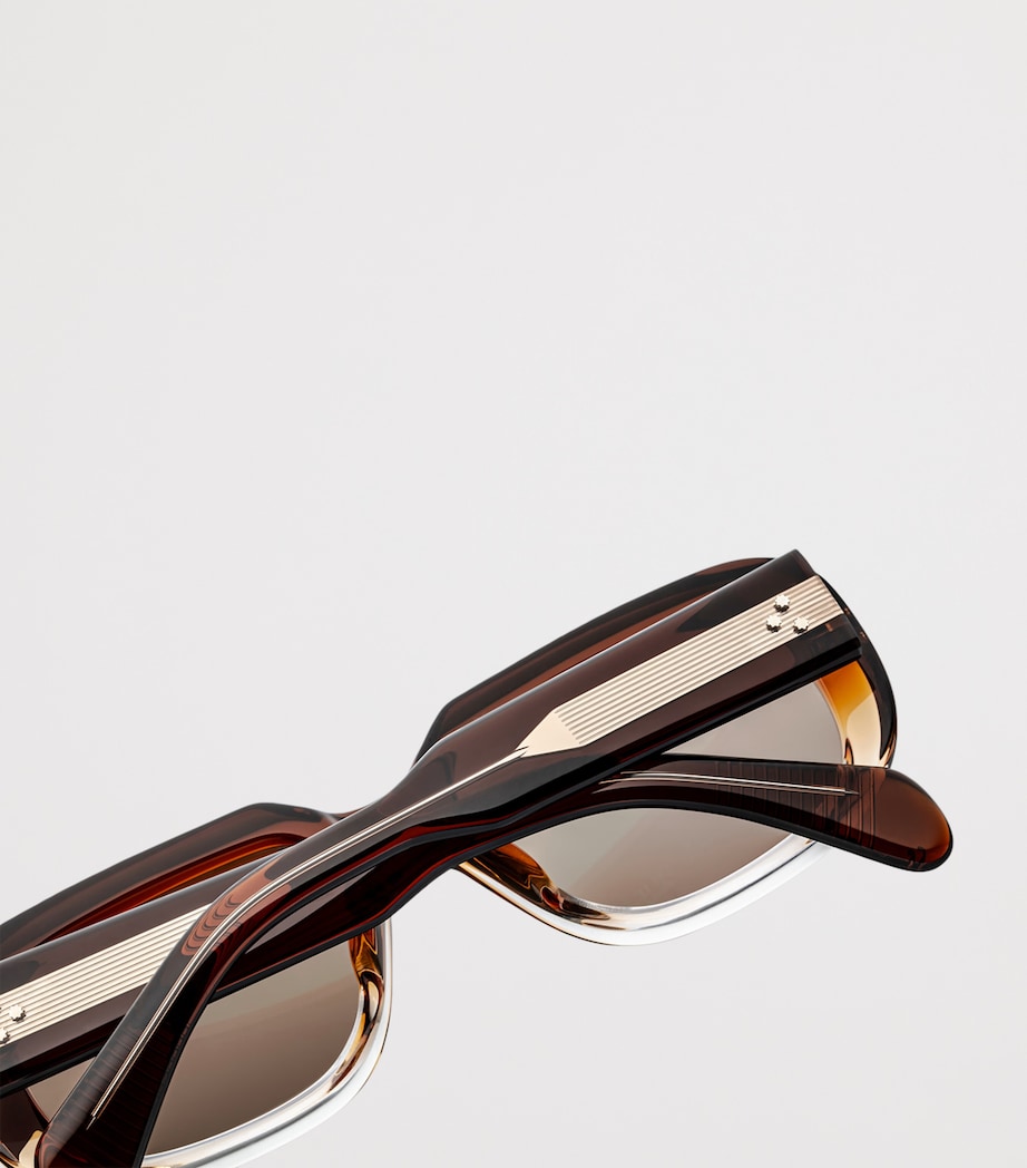 Jacques Marie Mage Kobo rectangle sunglasses acetate - British product