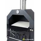 La Hacienda steel multi-function pizza oven 157x51x38cm, UK version