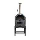 La Hacienda steel multi-function pizza oven 157x51x38cm, UK version