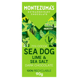 Montezuma's Sea Dog Lime & Sea Salt Dark Chocolate Bar   90g GOODS M&S   