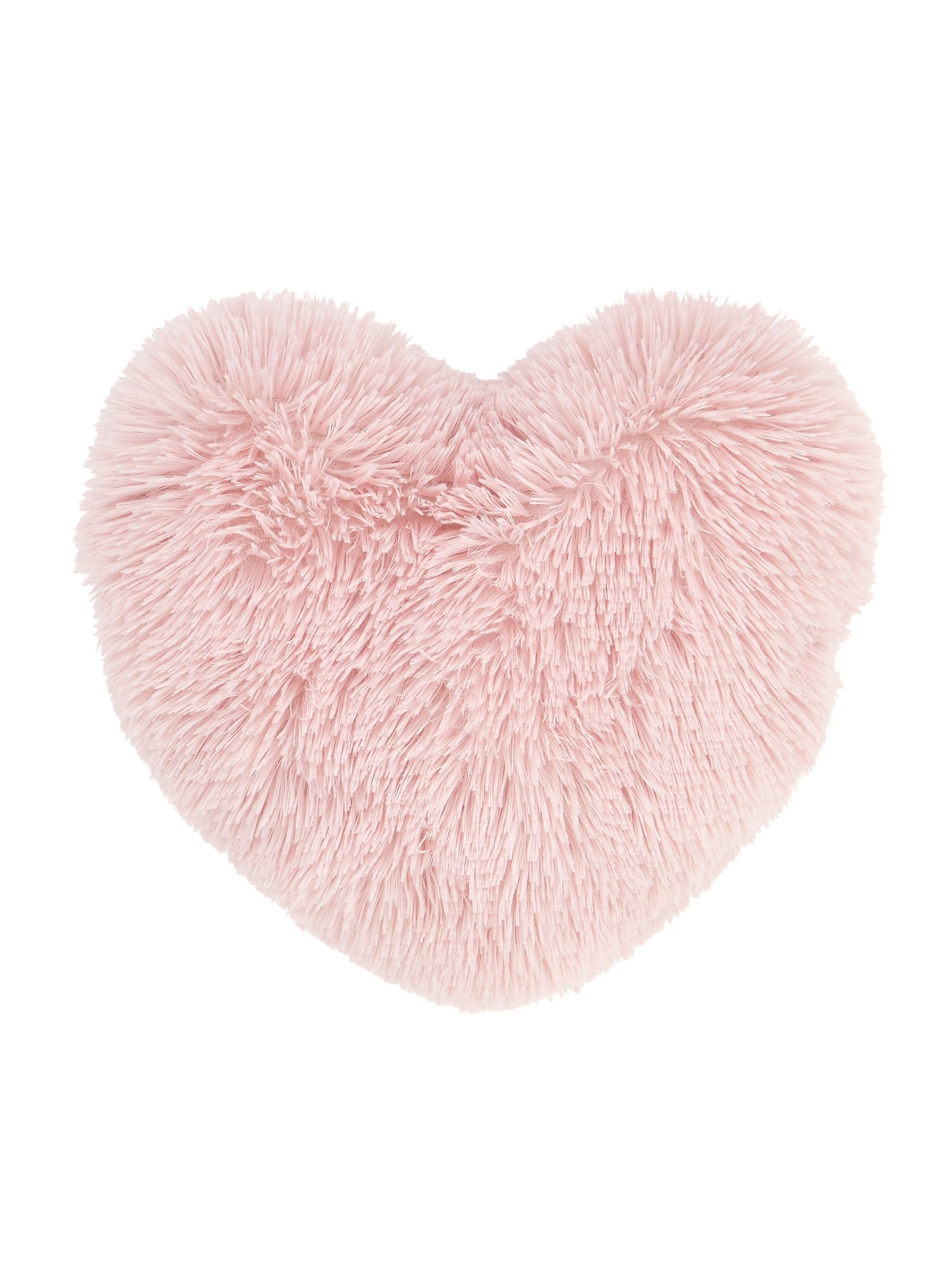 Catherine Lansfield pink heart shaped cushion, imported from the UK